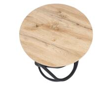 Стол журнальный SIGNAL EOS D дуб артизан/черный