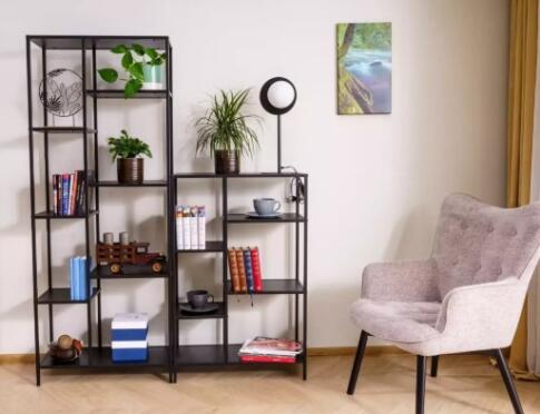 Стеллаж SIGNAL COSTA A черный 178/70