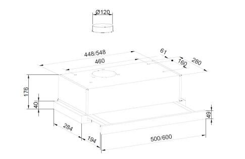 Вытяжка ZORG TECHNOLOGY SKY 750 60 M белая