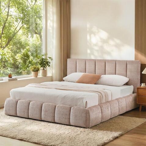 Кровать HALMAR DAISY бежевый, 160/200 Кровать HALMAR DAISY бежевый, 160/200