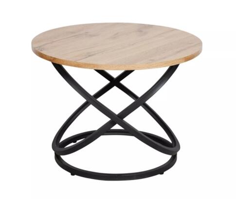 Стол журнальный SIGNAL EOS D дуб артизан/черный