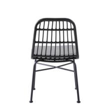 Стул HALMAR K401 серый/черный