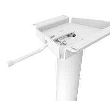 Каркас барного стула Sheffilton SHT-S128 артикул КС-140 белый муар/белый