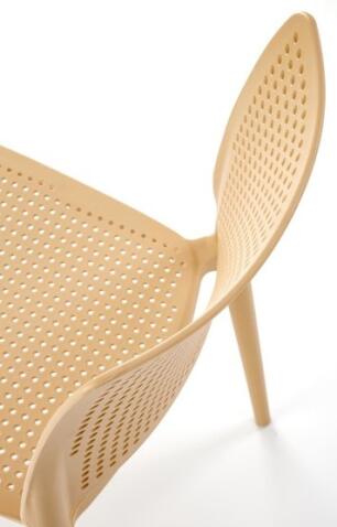 Стул HALMAR K514 оранжевый