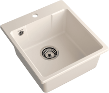 Кухонная мойка GRANFEST URBAN UR-644 белый Кухонная мойка GRANFEST URBAN UR-644 белый