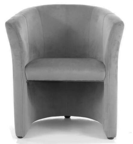 Кресло SIGNAL TM-1 Velvet Bluvel 14 серый/венге