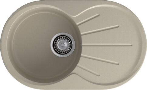 Кухонная мойка GRANFEST RONDO R-750L терракот