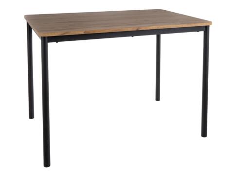 Стол обеденный SIGNAL CITY дуб артизан/черный 110/75