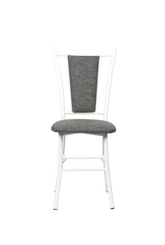 Стул ВВР Марсель серый/белый, рогожка
