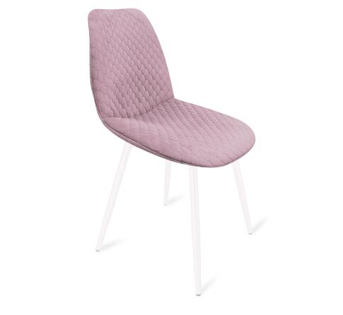 Стул Sheffilton SHT-ST29-C22/S95-1 розовый зефир/белый муар