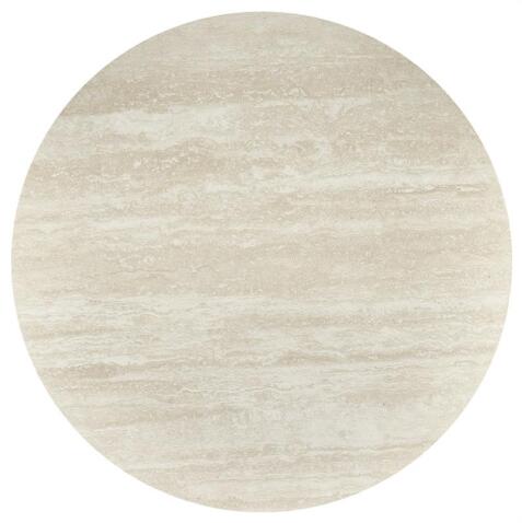 Стол обеденный HALMAR TOLIO травертин/кашемир 90