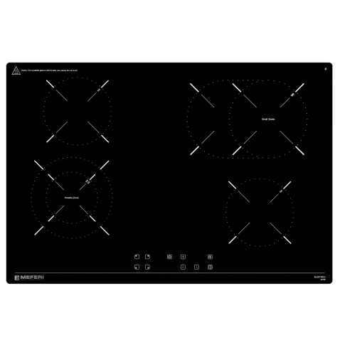 Варочная панель электрическая MEFERI MEH754BK ULTRA