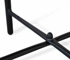 Банкетка Sheffilton SHT-B4 артикул Б-7 желтый/черный муар