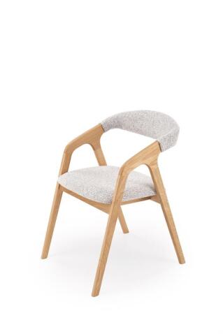 Стул HALMAR BUENO Puente 80 светло-серый/дуб натуральный Стул HALMAR BUENO Puente 80 светло-серый/дуб натуральный