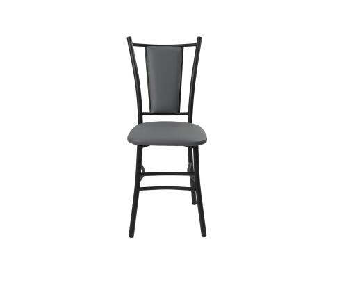 Стул ВВР Марсель Серый/черный, экокожа