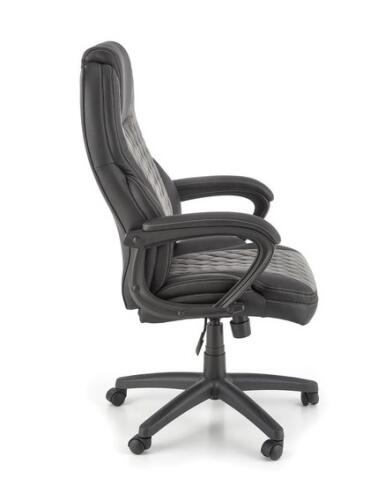 Кресло компьютерное HALMAR GANDALF черный/серый