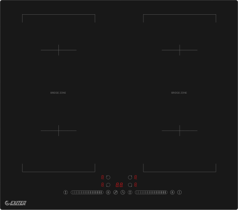 Поверхность индукционная EXITEQ EXH-504IB