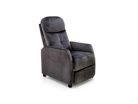 Кресло HALMAR FELIPE 2 раскладное, черный/венге