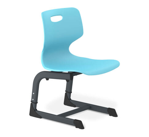 Стул Sheffilton SHT-S-TN21/3-5 а3-5 голубой/антрацит