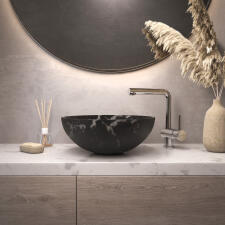 Раковина для ванной Omoikiri Hitomi-BL Natceramic/bl marble