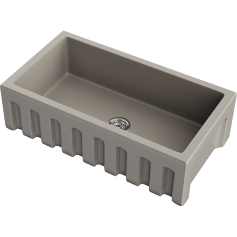 Кухонная мойка из керамики Omoikiri Mikura 83-СС Natceramic/cappuccino coffee