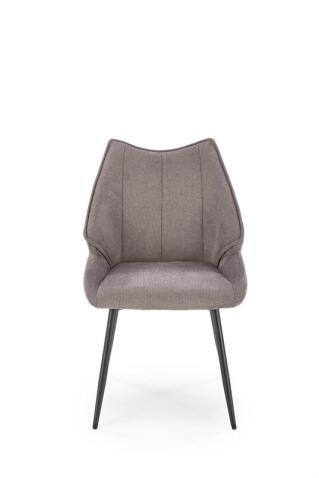 Стул HALMAR K543 серый/черный