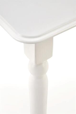 Стол обеденный HALMAR NELSON белый/белый 160-200/90