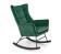 Кресло-качалка HALMAR BAZALTO зеленый