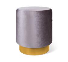 Банкетка Sheffilton SHT-B8 артикул Б-11 ледяная лаванда/золото