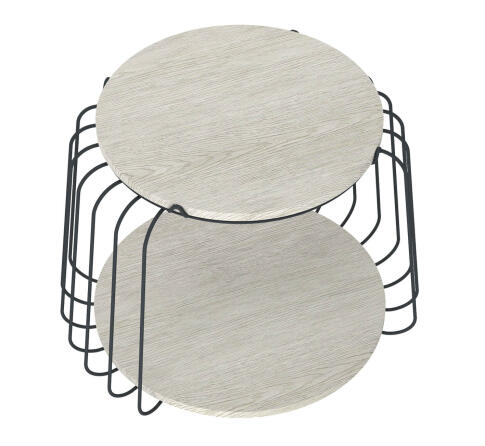 Стол журнальный Sheffilton SHT-CT70 онтарио/антрацит