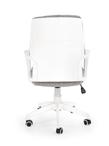 Кресло компьютерное HALMAR SPIN 2 белый/светло-серый