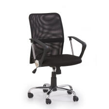 Кресло компьютерное HALMAR TONY черный/хром