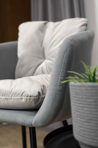 Сидение Sheffilton SHT-ST43-2 стальной серый/серое облако