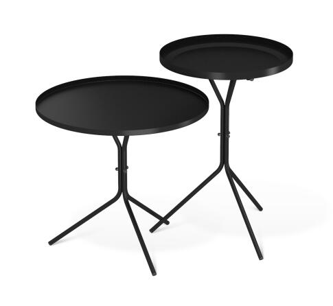 Стол журнальный Sheffilton SHT-CT11/CT11-2 артикул SHT-СЖ24 черный муар