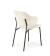 Стул HALMAR K497 кремовый/черный