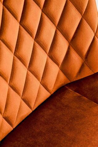 Стул HALMAR K520 корица/черный, поворотный