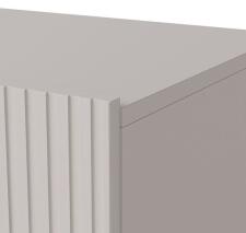 Комод HALMAR PAXOS KM-2 кашемир/черный