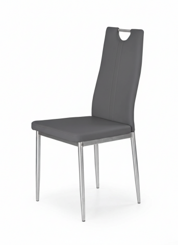 Стул HALMAR K202 серый/хром