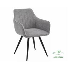 Стул SIGNAL BALLO Brego 18 серый/черный, поворотный