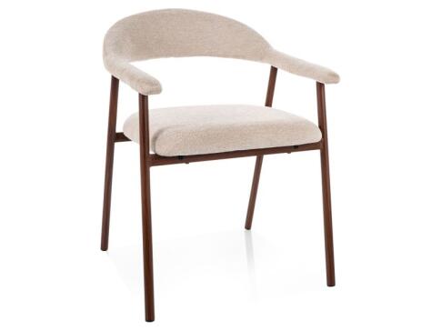 Стул SIGNAL LAGOS D Raven 24 бежевый/орех