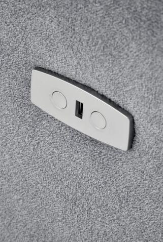 Кресло HALMAR CARINIO серый