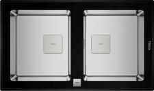 Мойка из нерж. стали ТЕКА DIAMOND RS15 2B 86 BLACK (с клапаном-автоматом)