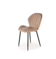 Стул HALMAR K538 бежевый/черный