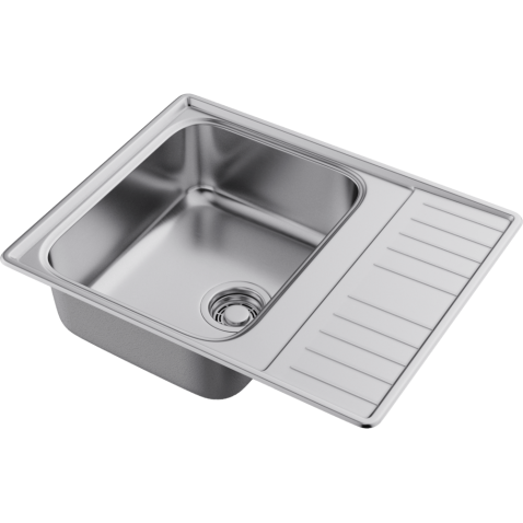 Кухонная мойка из нержавейки Omoikiri Sagami 63-IN нержавеющая сталь