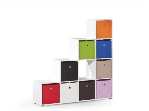 Стеллаж HALMAR CABOTO белый