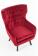 Кресло HALMAR MARVEL бордовый/черный