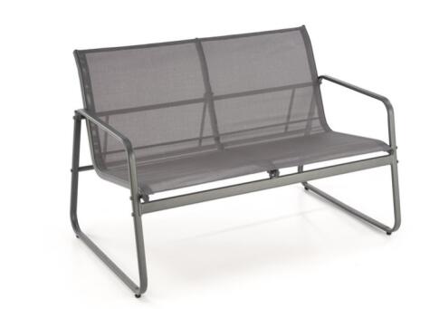 Комплект HALMAR CONOR (софа + 2 кресла + стол журнальный) темно-серый/светло-серый