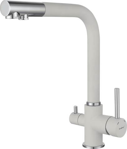Смеситель для кухни GRANFEST 3611 иней