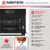 Духовой шкаф электрический MEFERI MEO608BK MICROWAVE