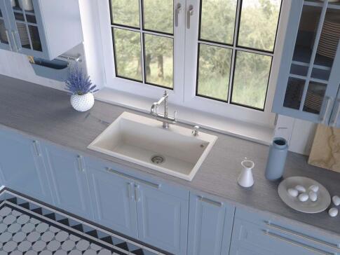 Смеситель для кухни Omoikiri Amagasaki-SI античное серебро